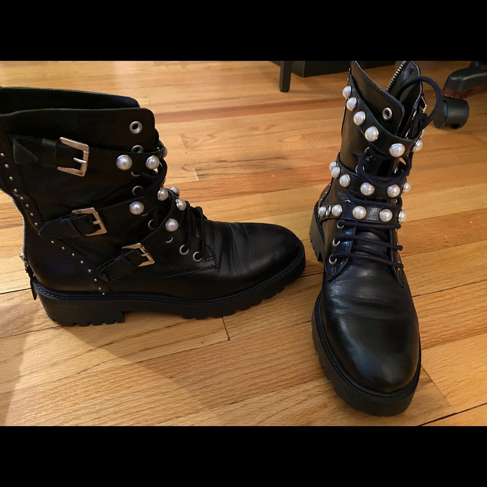 Zara Pearl Boots